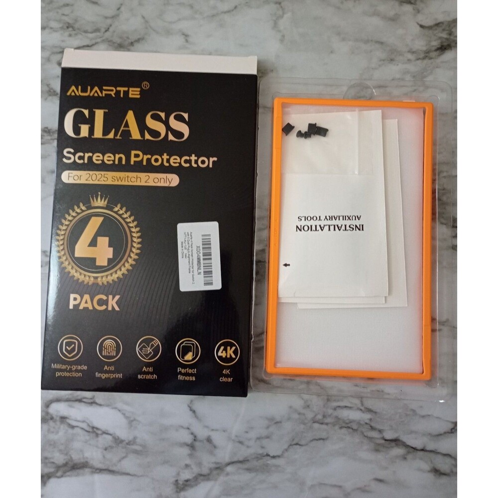 NIB 4 Pack Screen Protector For 2025 Nintendo Switch 2